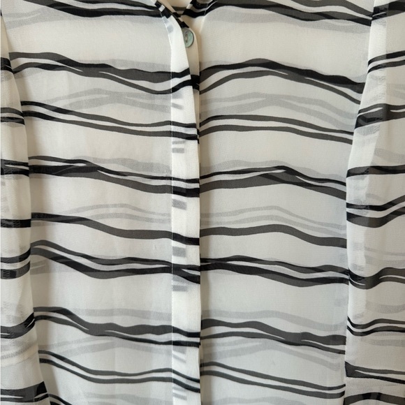 MEADOW RUE sheer top - size M - EUC - Anthropologie - Picture 4 of 4